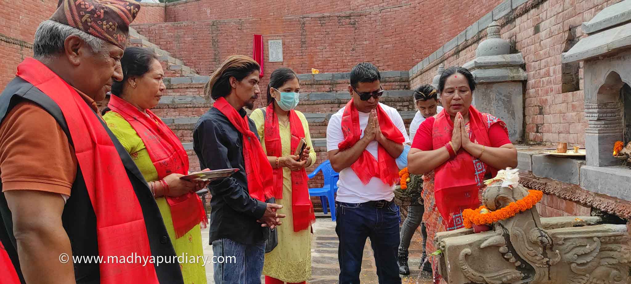 सोरहा हिटी उदघाटन हुँदै