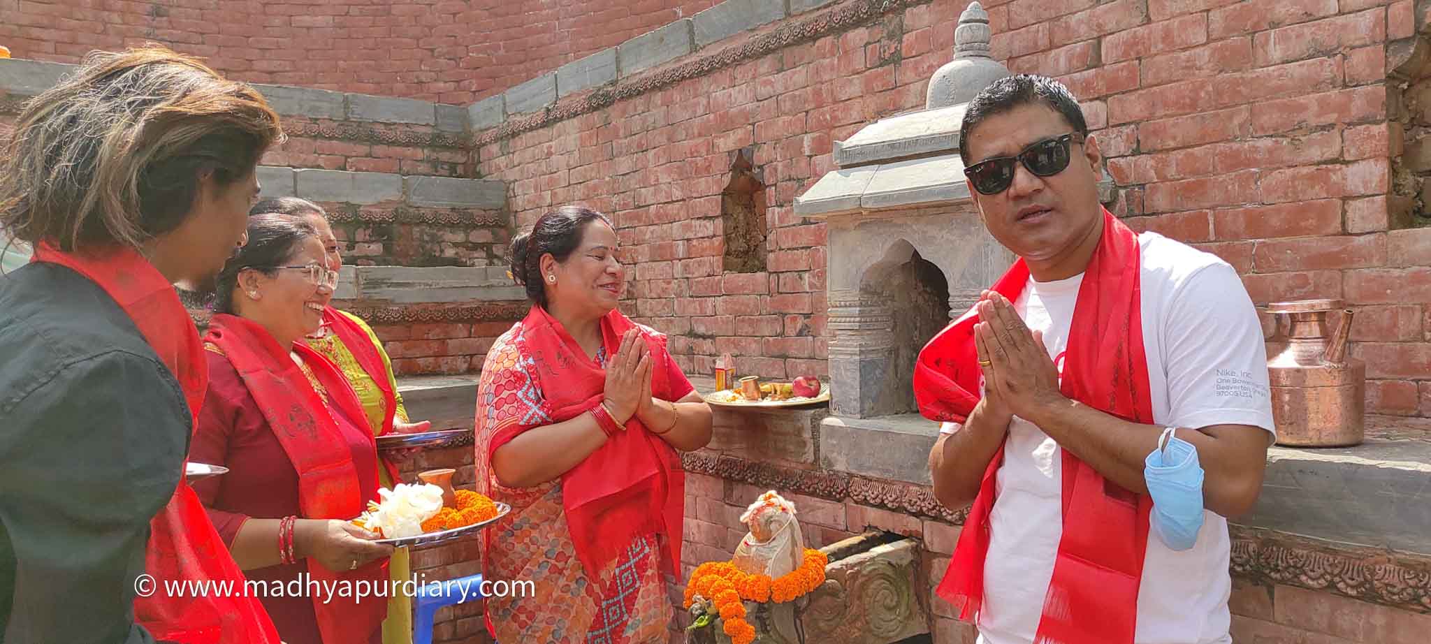 सोरहा हिटी उदघाटन हुँदै